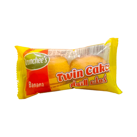 Krunchees Twin Cakes Banana Flavour 30g