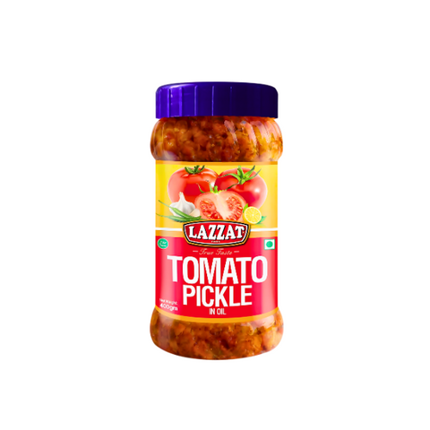 LAZZAT TOMATO PICKLE IN OIL 400GM