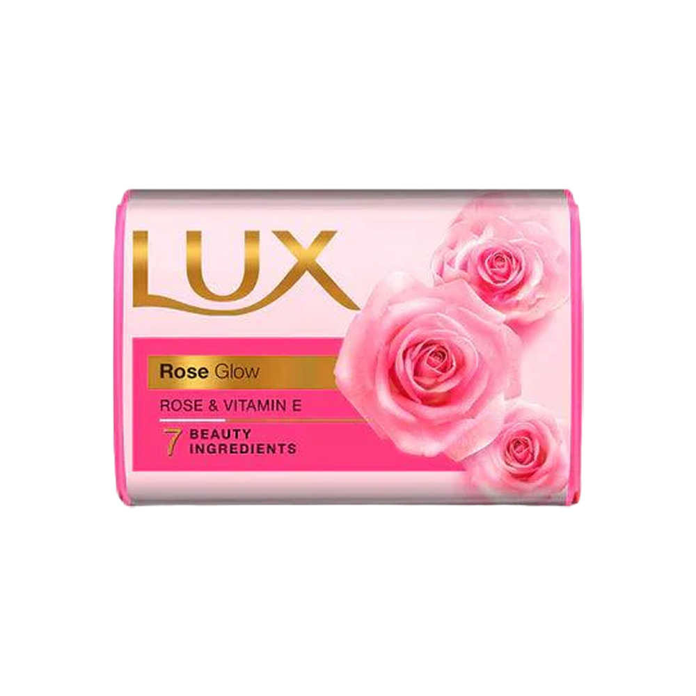 LUX ROSE GLOW ROSE & VITAMIN E SOAP 175GM