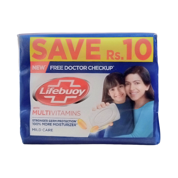 Lifebuoy Care & Protect Soap Trio Pack 3X98g
