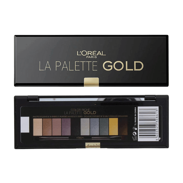 Loreal Eyeshadow Palette Gold 7G 