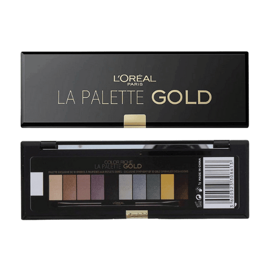 Loreal Eyeshadow Palette Gold 7G 