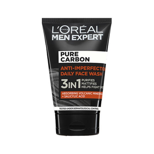 Loreal Paris Men Expert Pure Carbon 3 In 1 Face Wash 100ml