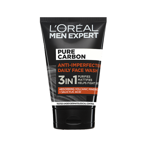 Loreal Paris Men Expert Pure Carbon 3 In 1 Face Wash 100ml