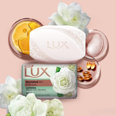 Lux Nourished Skin Gardenia Soap 170g Imported