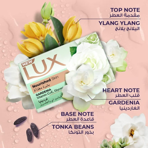 Lux Nourished Skin Gardenia Soap 170g Imported