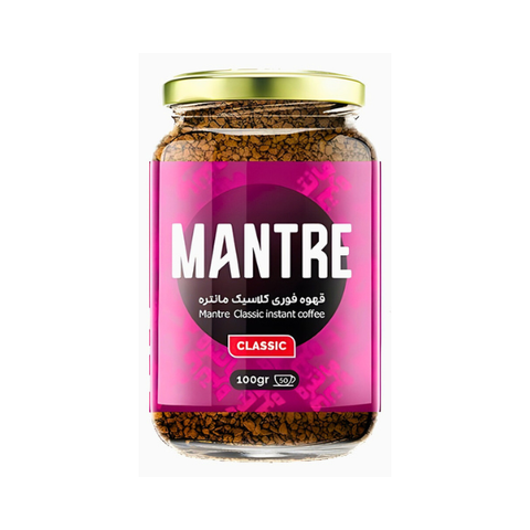 MANTRE CLASSIC INSTANT COFFEE 100GM JAR
