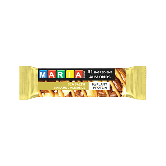 Maria Sea Salt And Caramel Almond Nuts Bar 40g