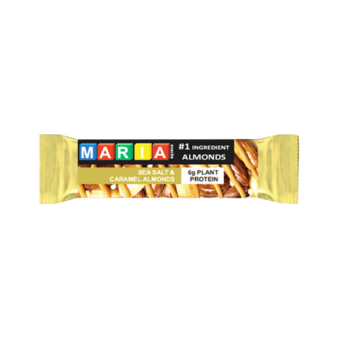 Maria Sea Salt And Caramel Almond Nuts Bar 40g