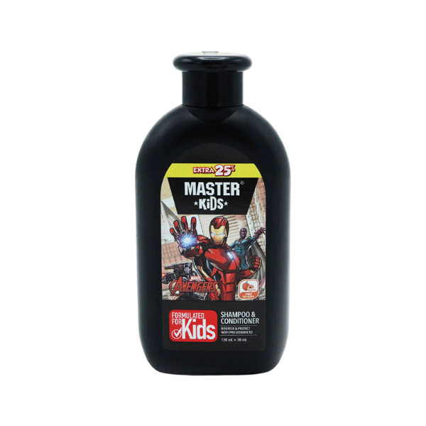Master Kids Marvel Avengers Man Shampoo And Conditioner 150ml