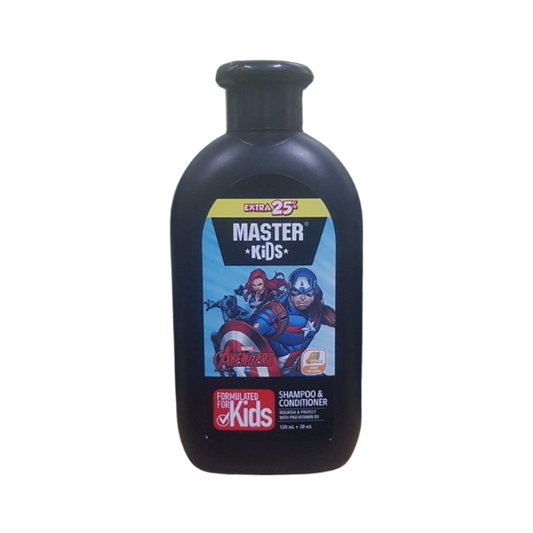 Master Kids Marvel Avengers Man Shampoo And Conditioner Mango 150ml