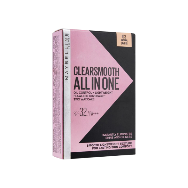 Maybelline Clear Smooth All In One Powder Foundation Refill 03 Natural 9g