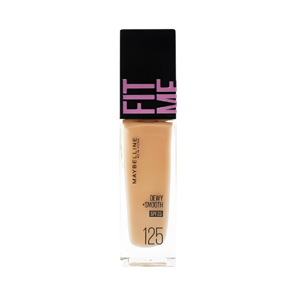 Maybelline Fit Me Dewy + Smooth Liquid Foundation SPF 23 125 Nude Beige 30ml