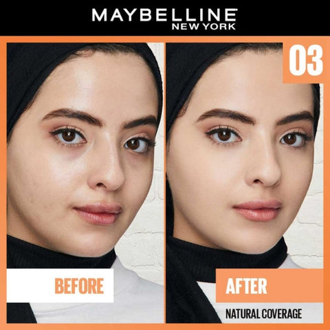 Maybelline Fit Me Fresh Tint With SPF 50 & Vitamin C Natural Coverage Foundation Shade 03 30ml