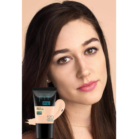 Maybelline Fit Me Matte + Poreless Liquid Foundation 120 Classic Ivory 18ml