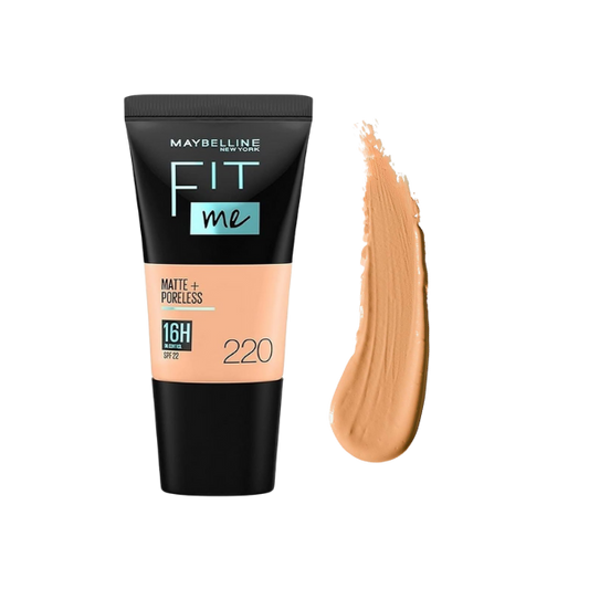 Maybelline Fit Me Matte + Poreless Liquid Foundation 220 Natural Beige 18ML