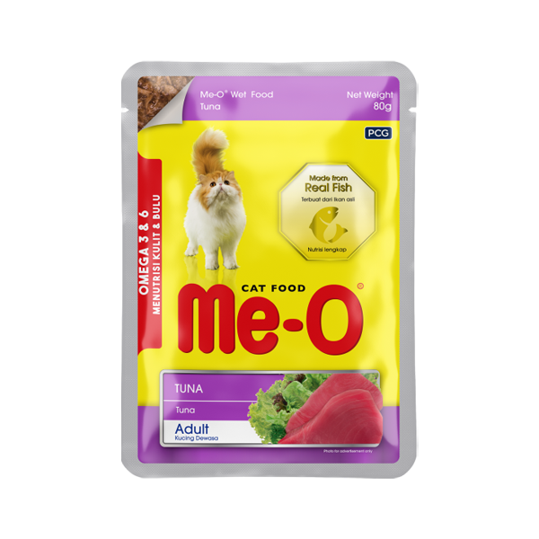 Me-o Cat Food Tuna Jelly 80g