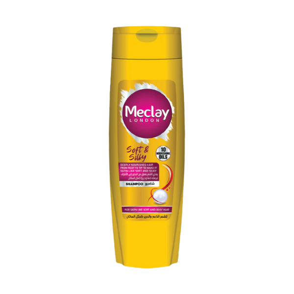 Meclay London 10 Nourishing Oils Soft And Silky Hair Shampoo 360ml