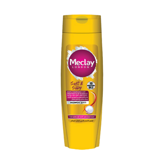 Meclay London 10 Nourishing Oils Soft And Silky Hair Shampoo 360ml