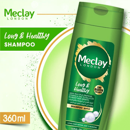 Meclay London Long And Healthy Shampoo 360ml
