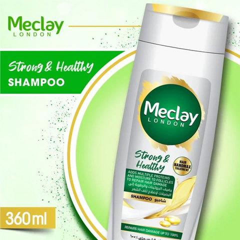 Meclay London Strong And Healthy Shampoo 360ml