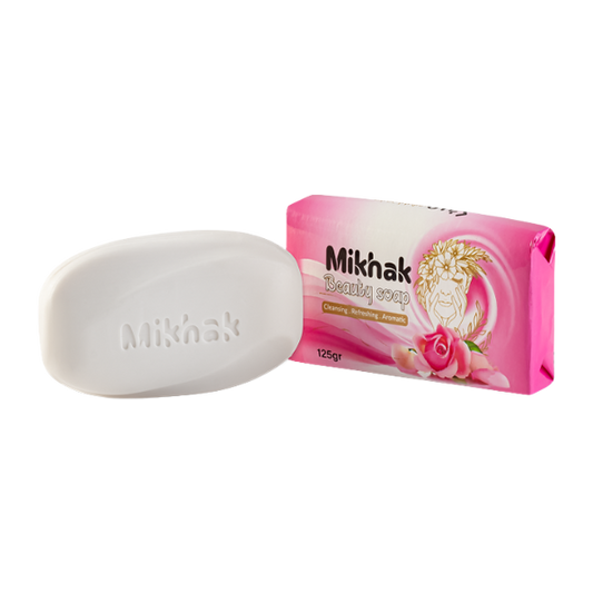 Mikhak Beauty Soap Irani With Pink Rose 125g
