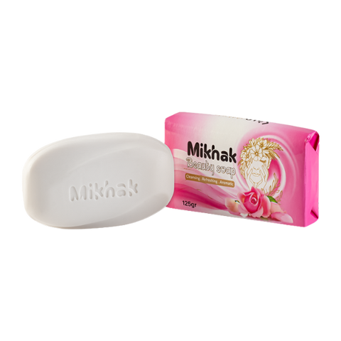 Mikhak Beauty Soap Irani With Pink Rose 125g