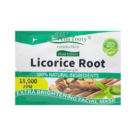 Miss Tooty Licorice Root Extra Brightening Facial Mask 48g