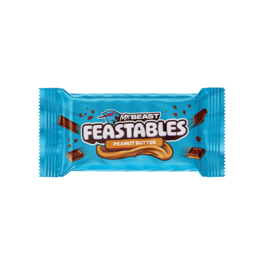 Mr Beast Feastables Chocolate With Peanut Butter 35g