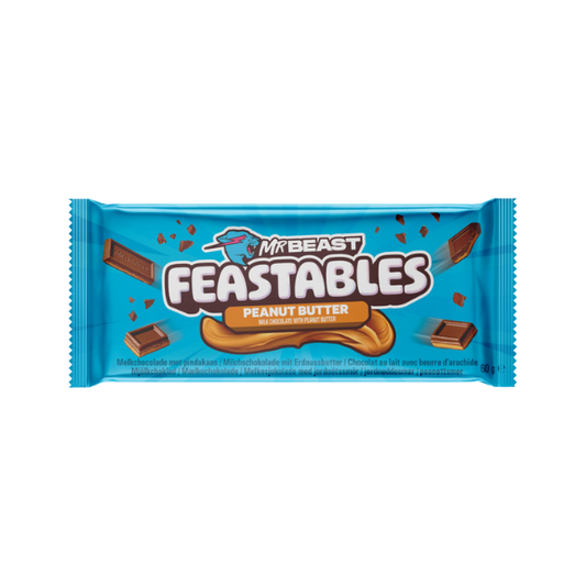 Mr Beast Feastables Chocolate With Peanut Butter 60g