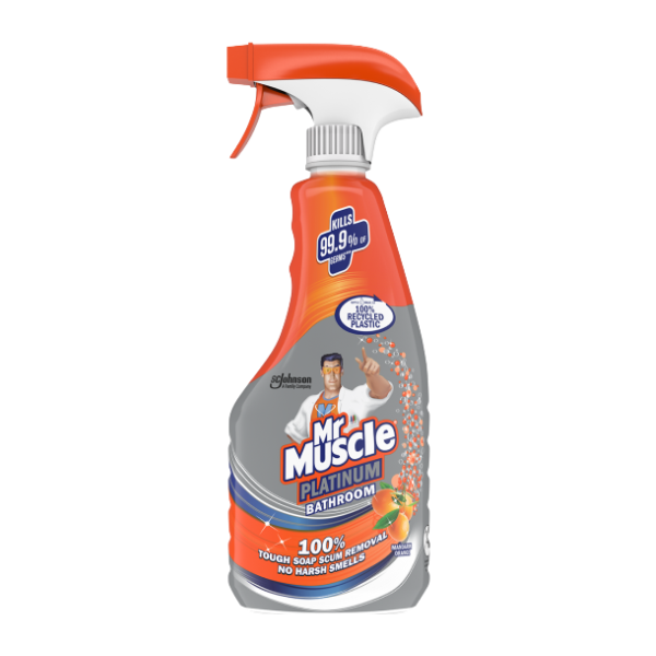 Mr Muscle Platinum Bathroom Cleaning Spray 500ml
