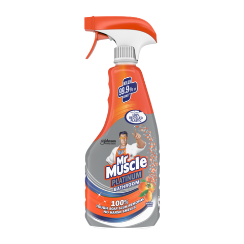 Mr Muscle Platinum Bathroom Cleaning Spray 500ml