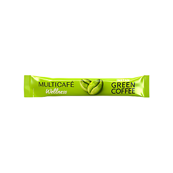 Multicafe Instant Green Coffee Sachet 2g Imported