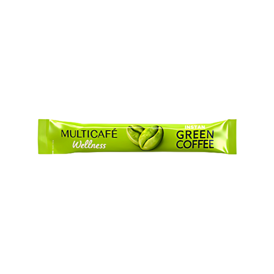 Multicafe Instant Green Coffee Sachet 2g Imported