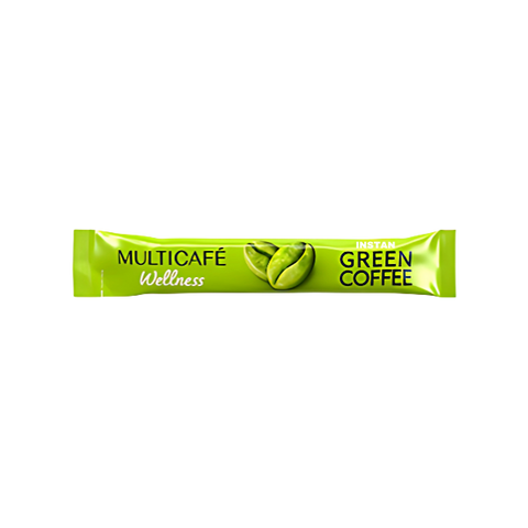 Multicafe Instant Green Coffee Sachet 2g Imported