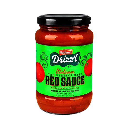 NATIONAL DRIZZL ITALIAN RED SAUCE 335G