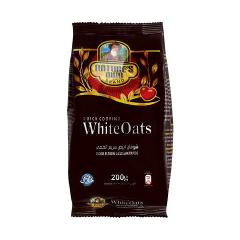 NATURE`S WHITE OAT 200G