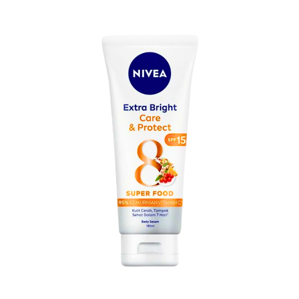 NIVEA CARE & PROTECT SPF 15 BODY SERUM 180ML