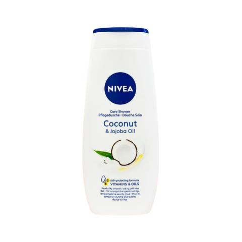 NIVEA COCONUT & JOJOBA OIL SHOWER CREAM 250ML