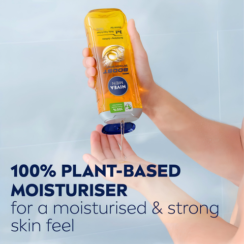 NIVEA MEN BOOST 3IN1 SHOWER GEL 500ML