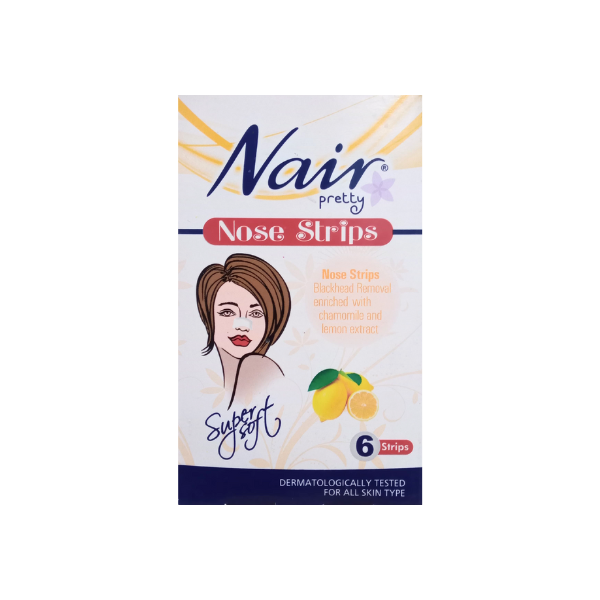 Nair Pretty Lemon Nose Wax Strips 6pcs