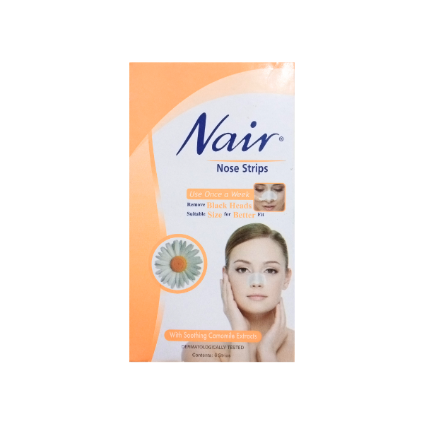 Nair Nose Strip With Soothing Chamomile Extract 6Pcs