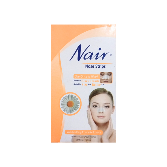 Nair Nose Strip With Soothing Chamomile Extract 6Pcs