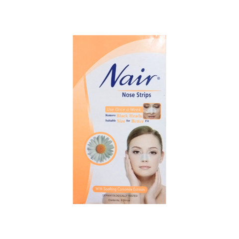 Nair Nose Strip With Soothing Chamomile Extract 6Pcs