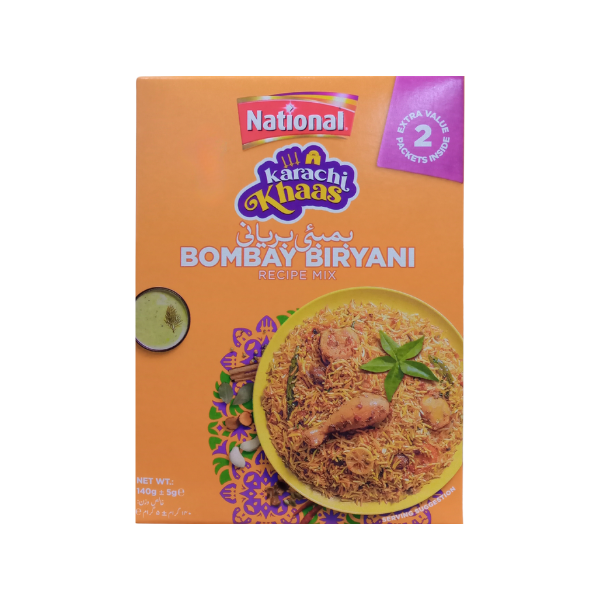 National Bombay Biryani Masala Karachi Khaas 140Gm