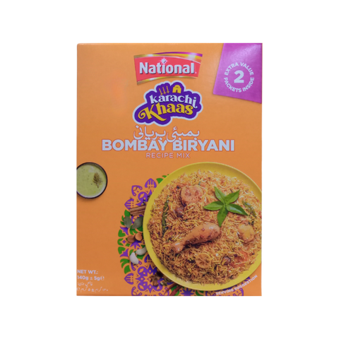 National Bombay Biryani Masala Karachi Khaas 140Gm
