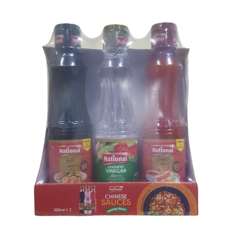 National Chinese Sauce Savers Pack 3X300ml