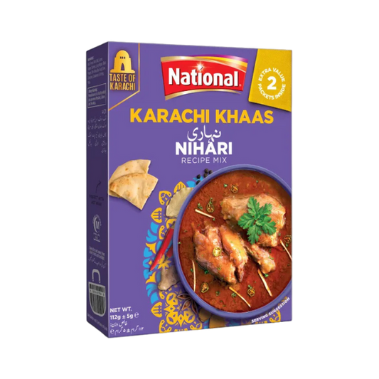 National Karachi Khaas Nihari Masala Mix 112Gm