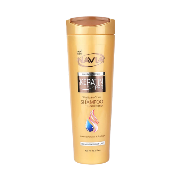 Navia Hair Fall Defense Keratin Pro Hair Shampoo 400ml