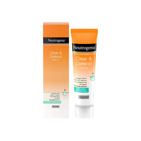 Neutrogena Clear & Defend Oil Free Rapid Gel 15ml